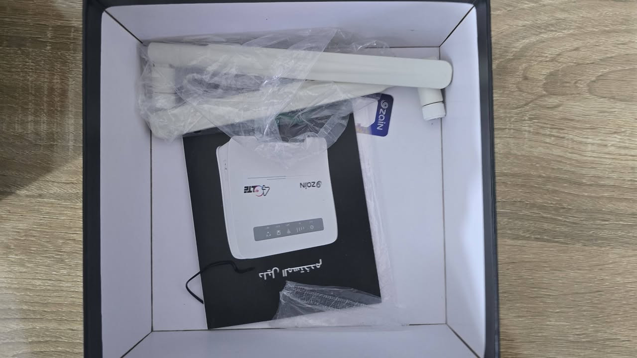 Router zain fi 2 راوتر زين فاي
للبيع قيم واخذ بدون خط
المكان: الديوانية
مع مقوي اشارة مجاني
#راوتر #4g #router
Whatsapp
***********
