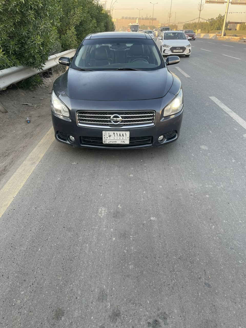 نيسان مكسما موديل 2012 مكينة 6 سلندر ماشية 104 الف حقيقي شرط بس بانزين عادي مكفولة من حادث وصبغ المواصفات فول الفول بانوراما كشنات جلد تدفئة تبريد وخزن ميموري وكهرباء مري قلاب بالبك وبردة كهرباء او Gps شنو ابالك من مواصفات بيهة مكينة وكير وصدر كلة نضيف السعر 103 ورقة مكانهة بغداد اتصال ***********
