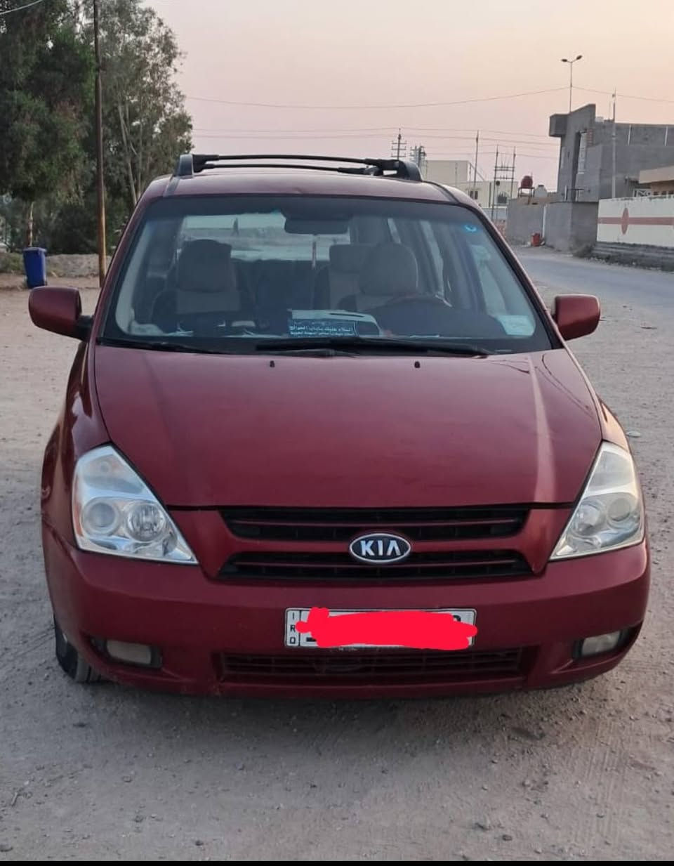 كيا سيدونا للبيع مكفوله عدا بارد بسيط تبريد ومكينه وكير مكفولات مداور ثاني يوم السعر ١٢٢ مع المجال
***********

