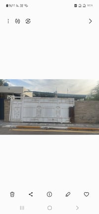 2  باب سلايت عرض 5.20م *2.10م جاهز مابي اي ضرر السعر 500 عنوان بغداد ا...