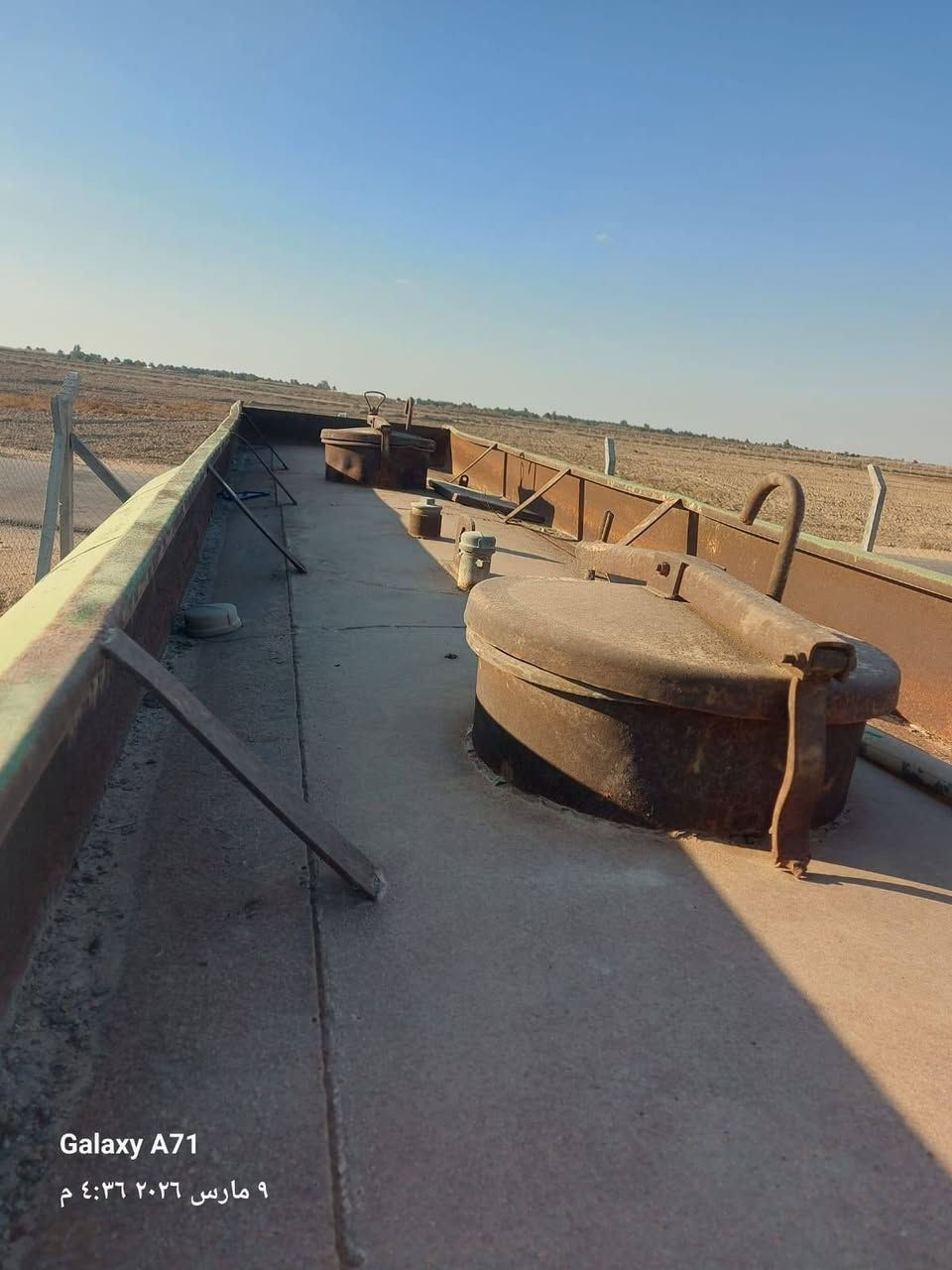 للبيع تانكي سعه ١٤ الف مكانه كربلاء لتفاصيل على هذا الرقم *********** سعره ١٧ ورقه
