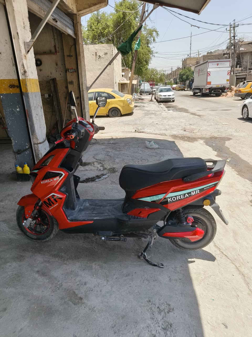 دراجه سكنس شحن موديل ٢٠٢٥  مع ٦ بطاريات جدد مع عقل جديد و منفذ شحن مع نظام الرجوع للخلف (البك)
دراج نضيف وسعر650 وبيه مجال قليل لفتسار ***********واتساب
