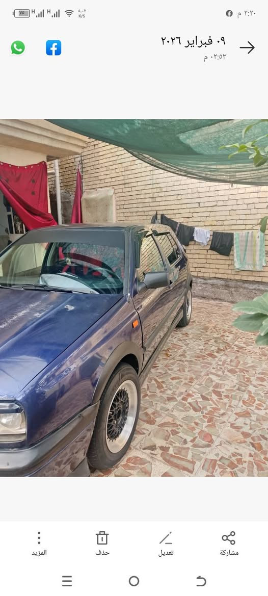 السلام عليكم كولف موديل٩٢ جاهزه تبريد ثلج بسمي شرط التحويل السعر ٤٥ وبيه مجال لشراي مكان بغداد الرشاد موبايل ***********
