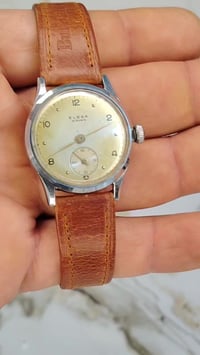 سويسري اصلي • فنتج قديم • مكينة 15 حجر