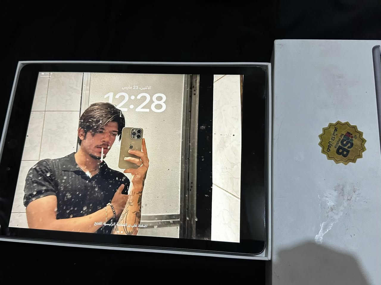 ايباد 9 ايباد جديد بعده ب ضمان مال شركه بطاريه 96 ذاكره 64 سعره 275 رقمي ***********
