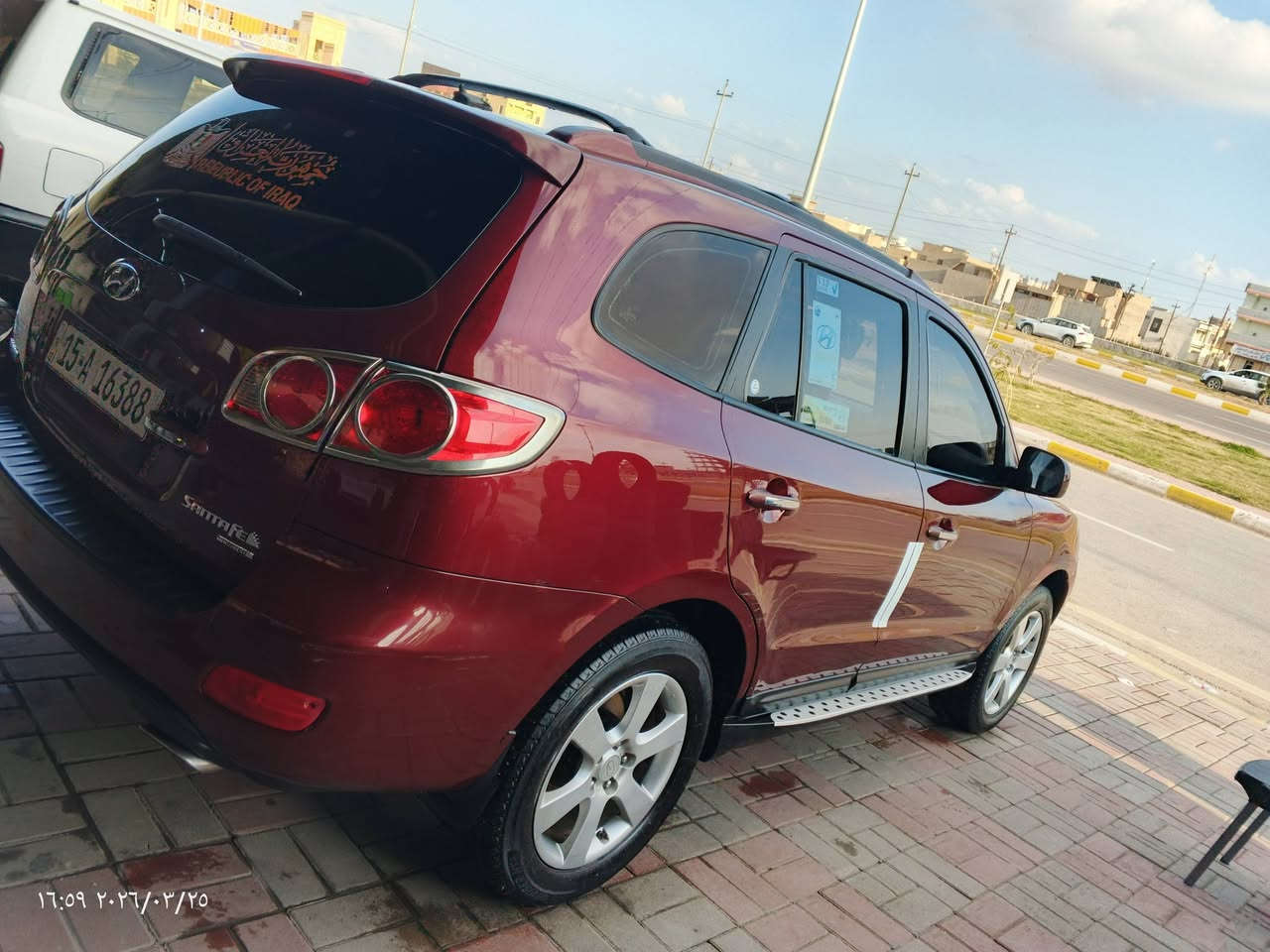 السلام عليكم سنتافيه موديل 9 فول مواصفات امريكي بيها ضرر ثلاث قطع بدون دواخل السعر 12.5 وبيها مجال مكان سياره الانبار الرمادي ***********
