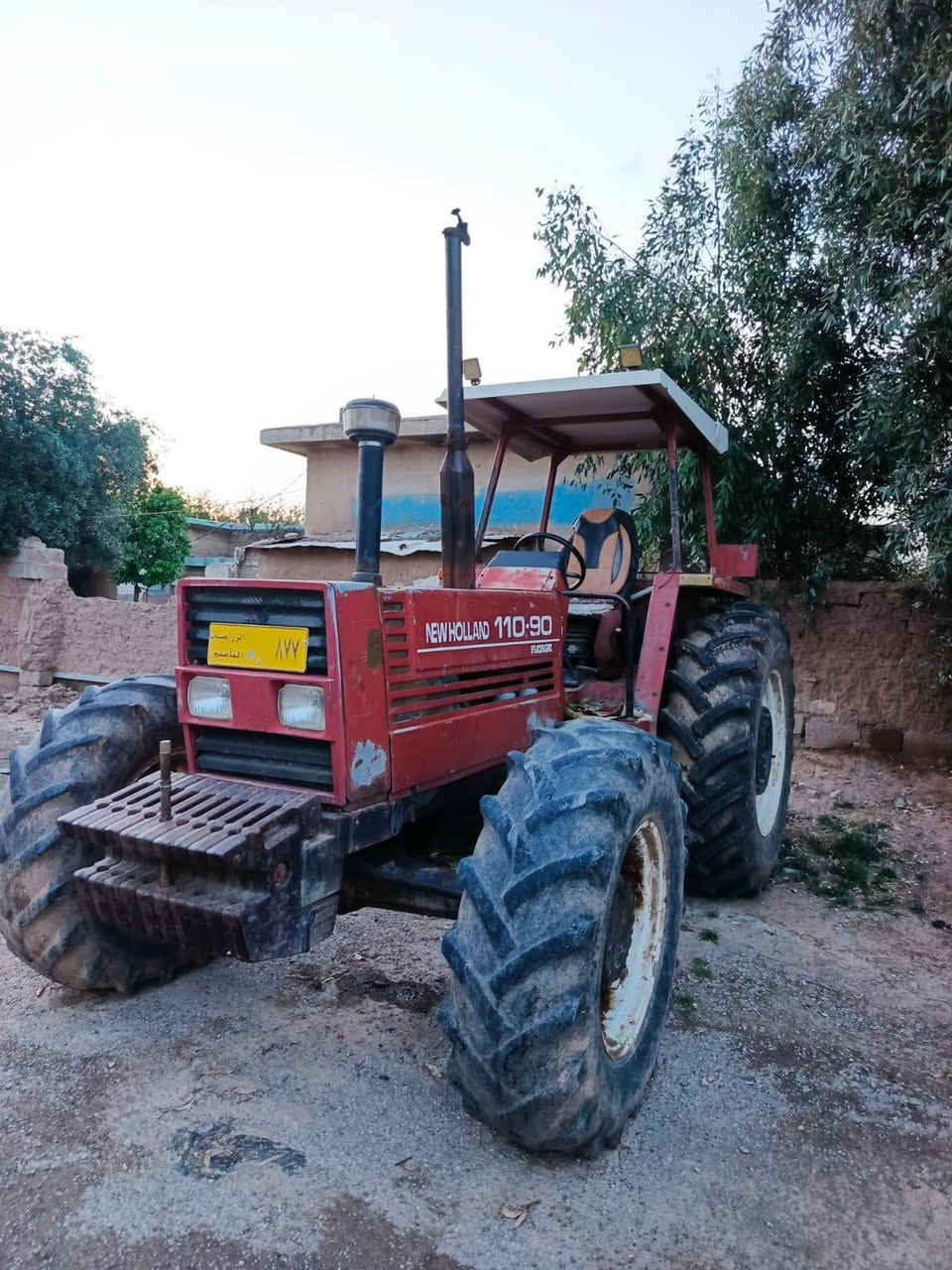 للبيع فيات 110 مع تبان نوع هارمك مع فدان رباعي حجم 12 مع خرماشه حجم 11
المكان كركوك 
***********
