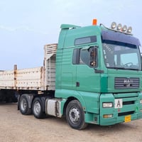 للبيع تريله مان موديل 2005 السعر 190$  محرك 460 بم ونوزل / كير اوتماتي...