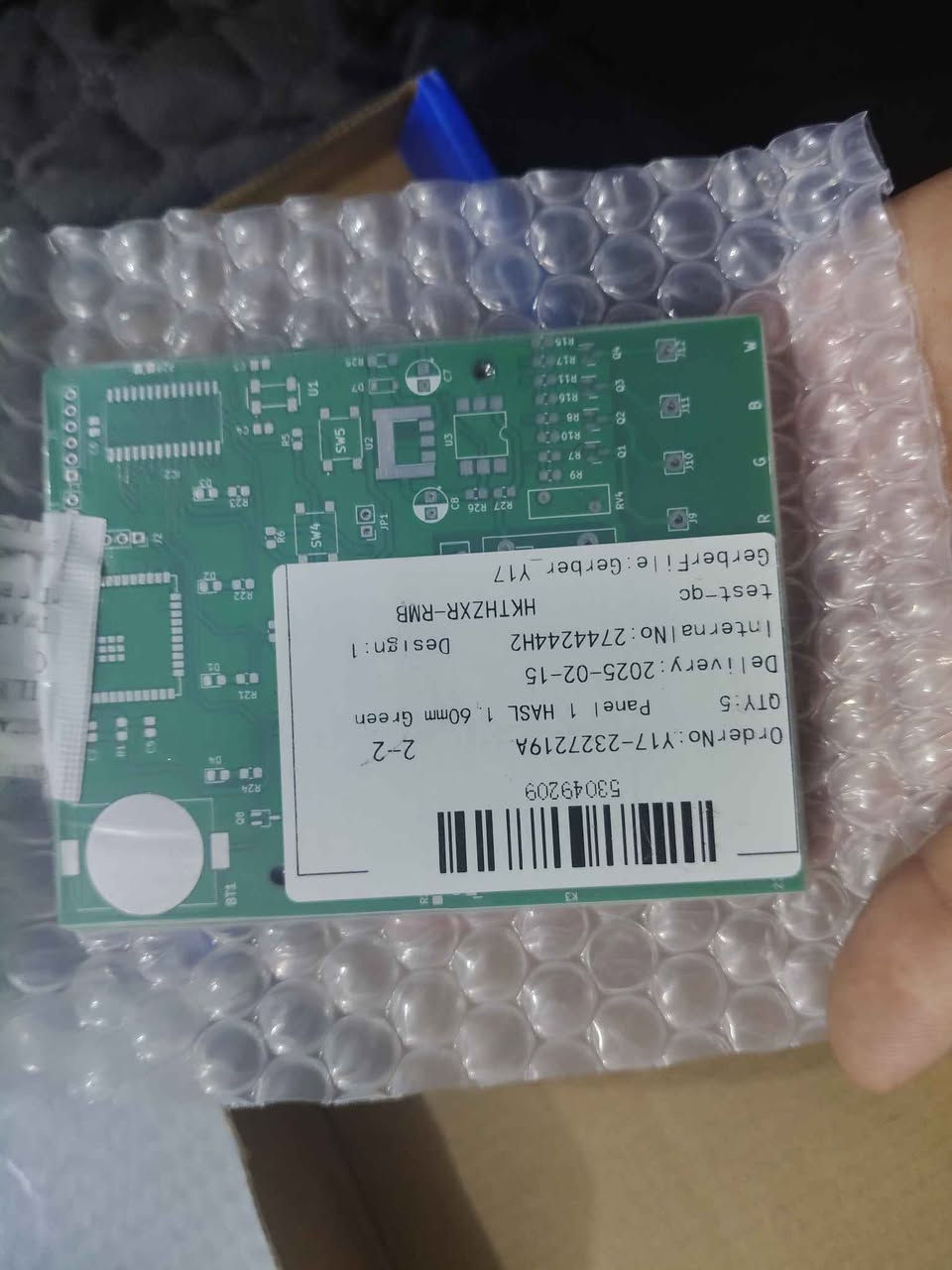 ‎​📢 إعلان بيع: لوحات PCB احترافية (تصنيع JLCPCB)
​للبيع: مجموعة لوحات دوائر مطبوعة (PCB) عالية الجود‎ بغداد, العراق


**إذا كنت صاحب هذا الإعلان وتريد حذفه لأي سبب، رجاءا أرسل رسالة إلى الدعم الفني**