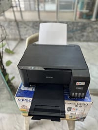 طابعه ايبسون موديل 3210 حقن خارجي اسكنر استنساخ ملون واسود وابيض الطاب...