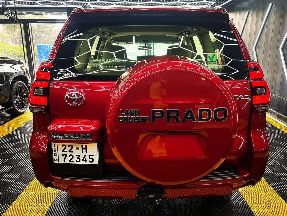 برادو Txs 2023 رقم أربيل
ضمان شركة ساز
باسمي السيارة مكفولة كفالة عامة من اي صبغ او تبديل ومكينة وگير وكلشي السيارة مغلفة ppf بالكامل  
مواصفات كالاتي: 
مقاعد جلد كهربائية 
شاحن لاسلكي 
تشغيل عن بعد 
سبعة راكب 
بصمة تشغيل 
حساسات 
زراكات كاملة 
دبل تانكي 
انارة لد 
٣ قطع تبريد مركزي
V6ستة سلندر 
نظام تثبيت سرعة 
اضواء زينون 
وسائد هوائية
ابل كار بلي 
ثلاجة
اندورويد اوتو 
فتحة سقف (سان روف ) 
شاشة 
تحكمات ستيرن 
اللون  مارون بلاك اي ديشن 
السيارة ماشية ٤٥ الف كيلو متر 
السيارة نظيفة جداا
السعر 45500$
المكان بغداد المنصور
لاستفسار الاتصال على الرقم  ***********
