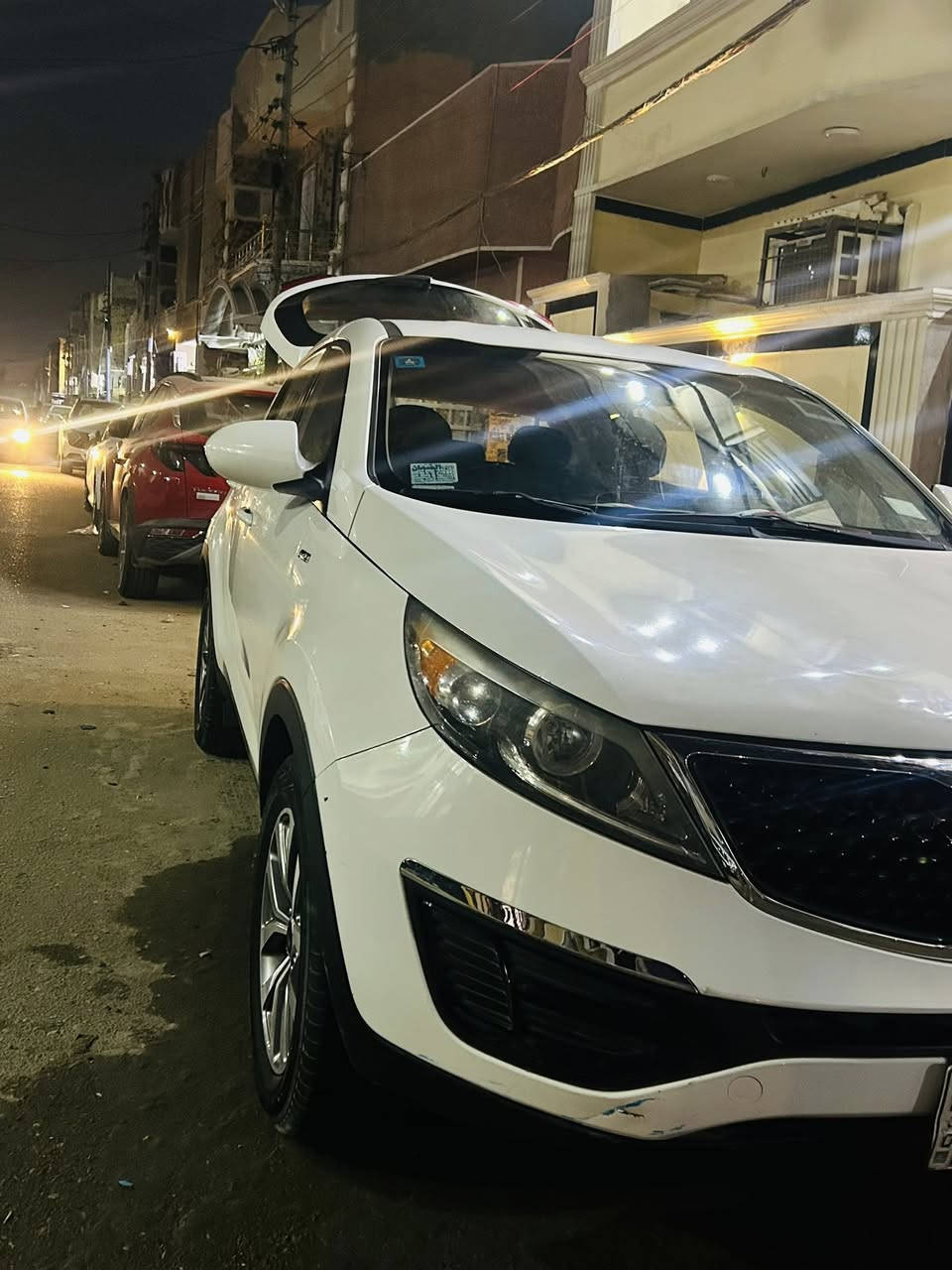 اللهم صل على محمد وال محمد
سلام عليكم عندى كيه سبورتج  للبيع مديل 16

سيارة جديدة حادث السيارة ناشر في الصورة  العنوان بغداد الشعب حى البساتين  السعر 135 

***********
