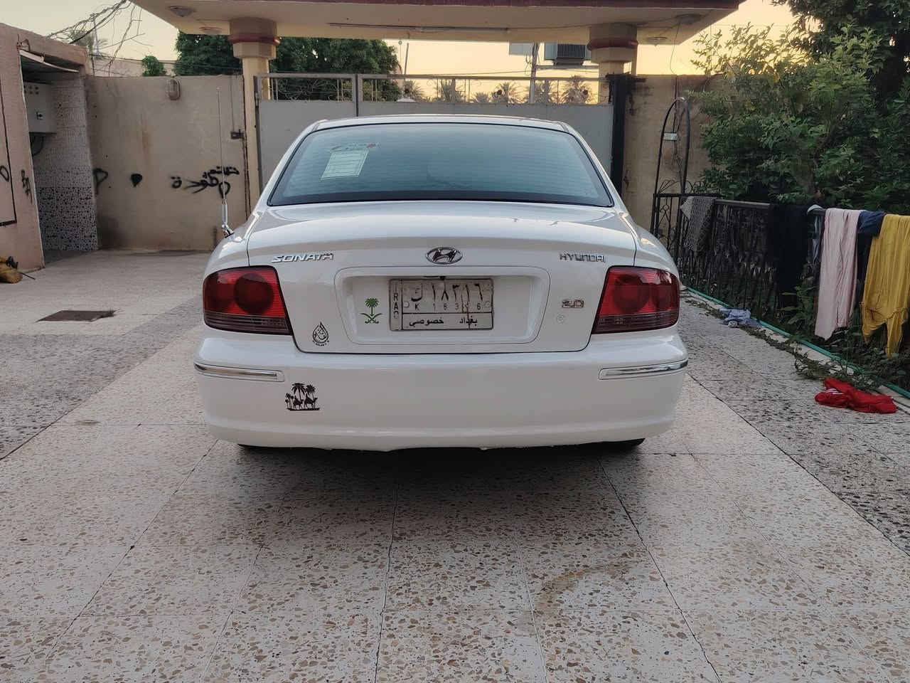 ﷽
سلام عليكم سوناتا موديل 2003  سياره من   محرك وكير جدد تبريد خير من الله صدر خلفي أمامي جديد تخم تاير ويل بلادي كهربائيات السياره ع وضع الشركه سنتر لوك غرفتها جديده سياره ماكلك متعوب عليها بس هيه جديده قافله من كلشي ماشاءالله السياره بلاد وشرط صبغ جماليه فقط بدون قطره معجون مكفوله كفاله عامه من الكص والضرب  وبلعافيه ع ياخذها الي ميعرف سياره شنو جدادتها ليعلق رحمه لولديكم معروضه 71 وبيها مجال مكان السياره ديالى الغالبيه للتفاصيل اكثرالهاتف#***********
