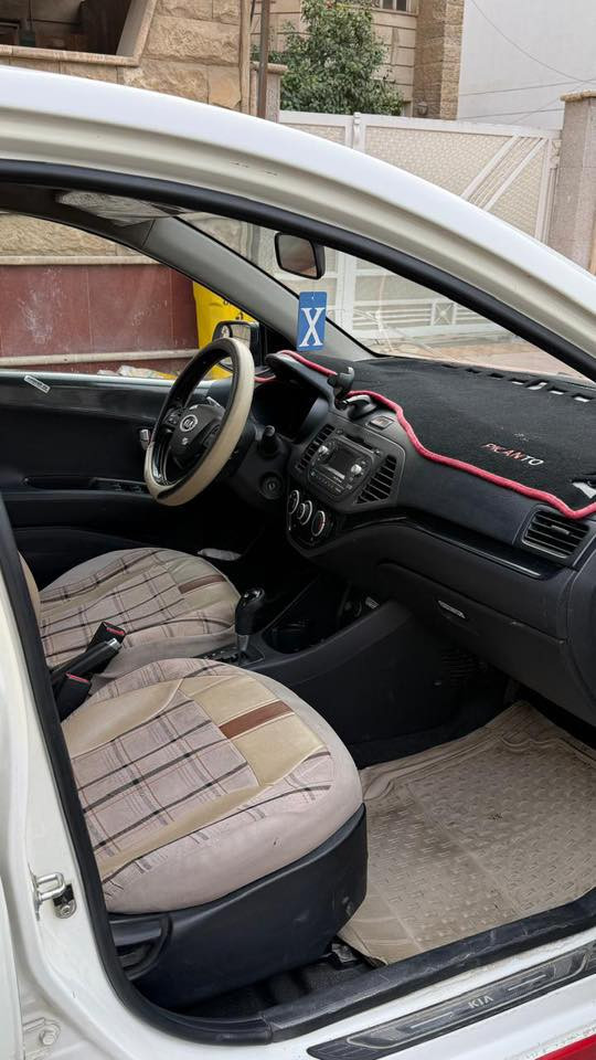 كيا بيكانتو ٢٠١٤ وارد خليجي
اللون ابيض 
رقم السياره بغداد
المحرك ١٤٠٠ المرغوب 
ماشيه ٨٩ 
الكير والمحرك مكفولات
مري شفط 
تحكمات استيرن
تبريد وتدفئه ممتازه
بيها صبغ حزام
السياره ع ايد بنية 
السعر٨٠ وبيها مجال
العنوان / بغداد
للاستفسار التواصل على  
***********
