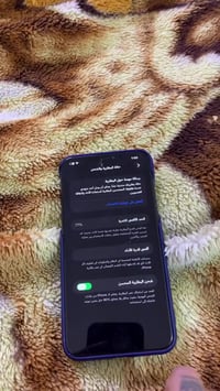 آيفون ١١ برو ماكس ٢٥٦ • فيس ايدي معطل • شاشة مبدلة ومكسورة