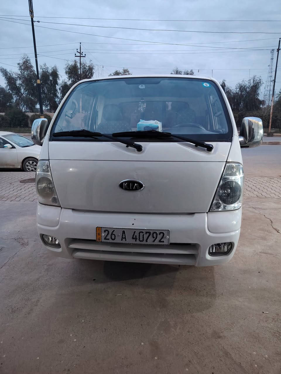 كيا حمل 2011
بدون صبغ بدون ضرر
محرك كير شرط
تبريد تدفئه
صدر تايرات كلو جديد
رقم صلاح الدين دولي
شرط التحويل 
السعر 105 وبيها مجال
للاستفسار اكثر الاتصال بالرقم
***********
