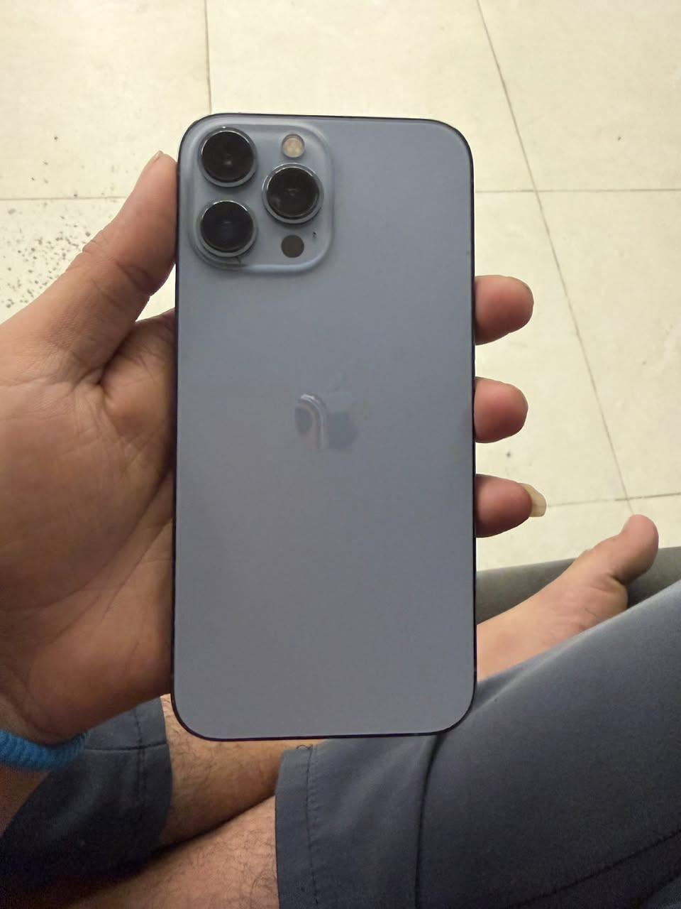 13 برو ماكس ماستر للبيع
ذاكرة 256

بطارية(77)🔋شحنة طبيعي ابد ميصرف 

نظافتة 100/100
ما بدل بي اي قطعه على وضيعة الشركه 

كلة شغال 

السعر:  700

العنوان: بغداد م/الصدر 

للاتصال:***********
