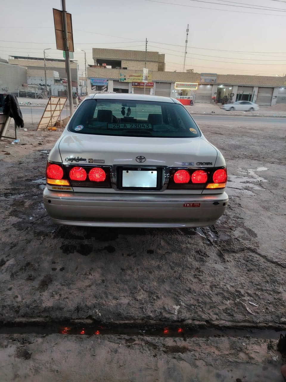 ملكة 2003 كرستال محجل خضراويه فول عدى الفتحه مكينة دي فور الجبير بأسمي رقم انكليزي سنويه لل 2030
شاصي 75 تبريد شغال  تايرات باتري جدد... كشنات كهربائي برده كهربائي  ثلاجه... شاشة كرستال مادور ثاني يوم
مكفوله من الكصه والنقل والضربه القويه /العنوان النجف المناذرة رقم الهاتف *********** بيع او مراوس بستاركس اوتماتيك
