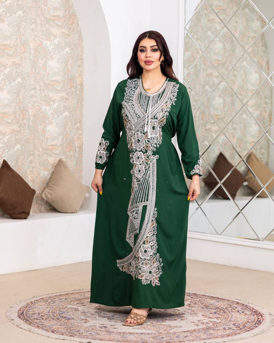 😍#جديدنا_وصل😍
دشداشه  نسائي  🥰 
تطريز+ ستراس 

#الخامايه_قطن_مراسي_مصري

القياس.   2x 3x

السعر . الدرزن١٣٠ الف

سعر المفرد ١٨ الف  

التوصيل بغداد 5 🚗🚗🚗

المحافظات.  6 🚌🚌🚌


**إذا كنت صاحب هذا الإعلان وتريد حذفه لأي سبب، رجاءا أرسل رسالة إلى الدعم الفني**