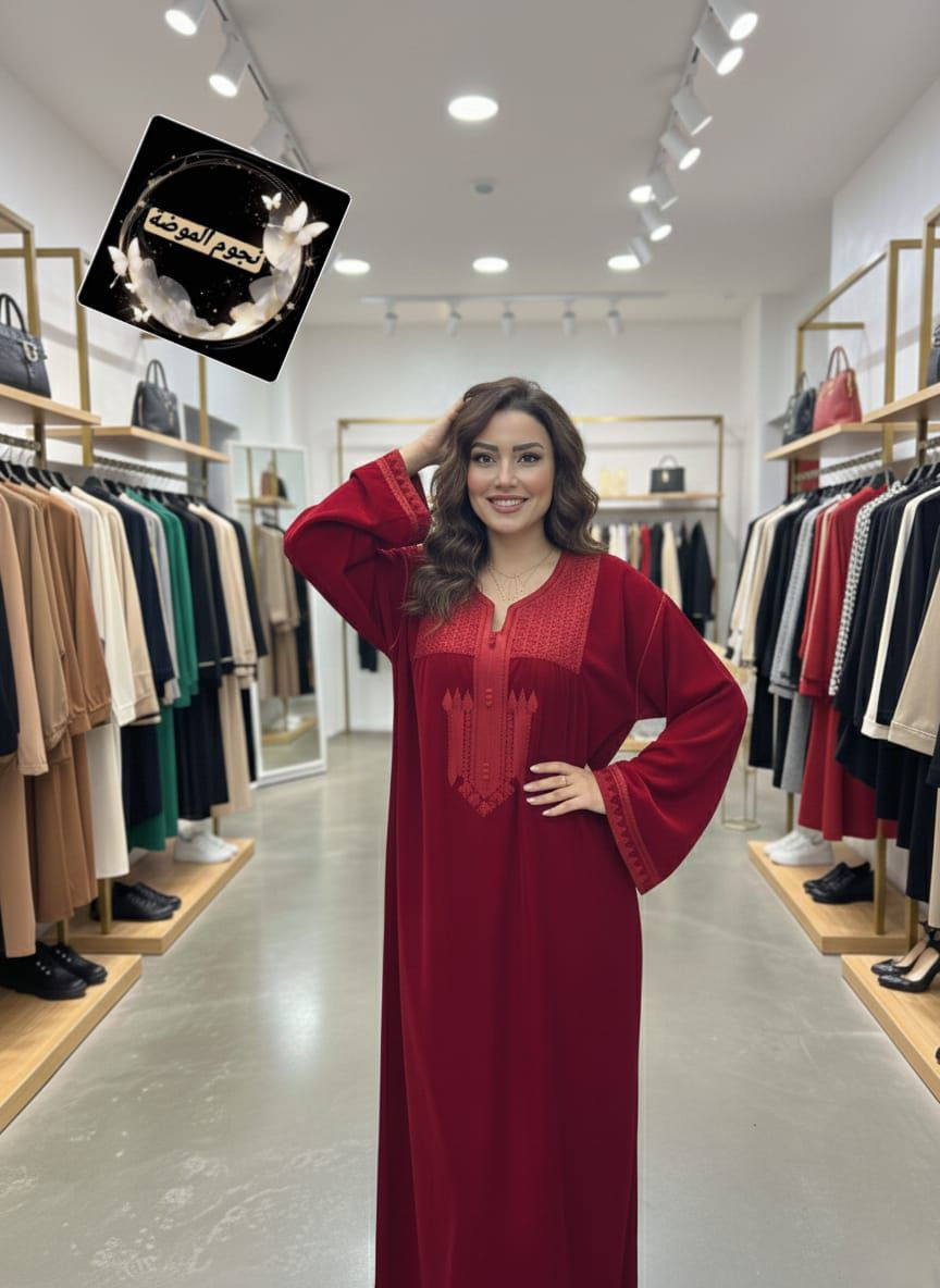 ✨ قفطان بلدي فاخر بمبرة تاج وغير عند نجوم الموضة ✨

الواقع أجمل بكتير من الصور 🏃‍♀️💃💪

قفطان مخدوم خدمة مثقونة، مطروز تطريز تقليدي راقي بسفيفة وعقاد 👍

📌 المقاس المتوفر : m L XL XXL 3XL

ونزيدك التوصيل مجاني لجميع المدن متخلص حتى تقلب سلعتك 🛻🛻🛻🛻🛻🛻🛻🛻🛻🛻🛻


**إذا كنت صاحب هذا الإعلان وتريد حذفه لأي سبب، رجاءا أرسل رسالة إلى الدعم الفني**