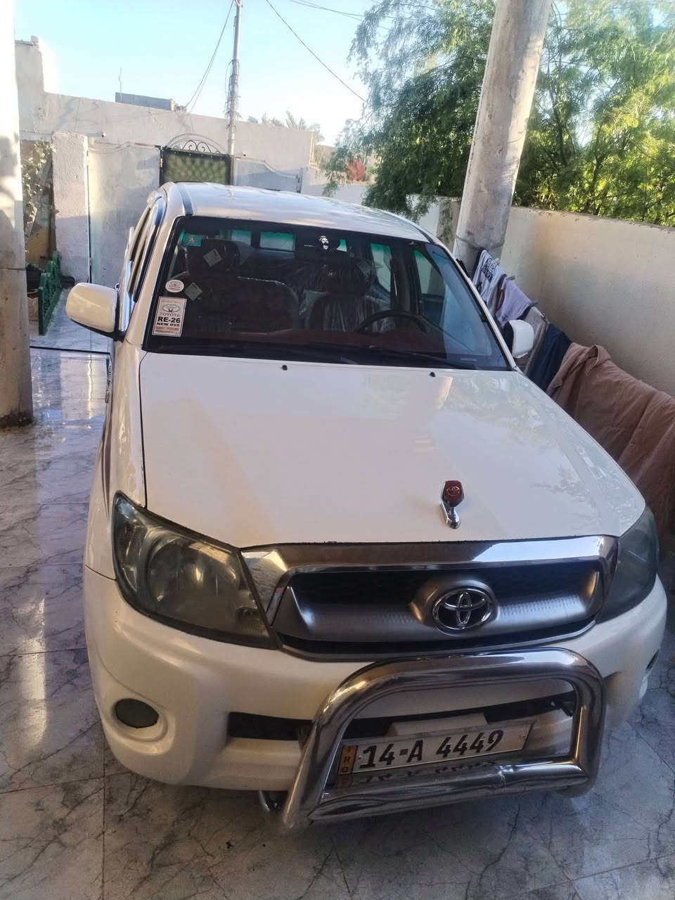 السلام عليكم تيوته 2007شاصي 19السياره كفاله من الضربه بيه مكانات بجامله والهلال والباب الوره السنويه تنتنتهي 2029 سياره جاهزه حداديه تخم تاير محرك توه مجفت السياره جاهزه وجديد السعر 130 وبيه مجال المكان الهوير ***********
