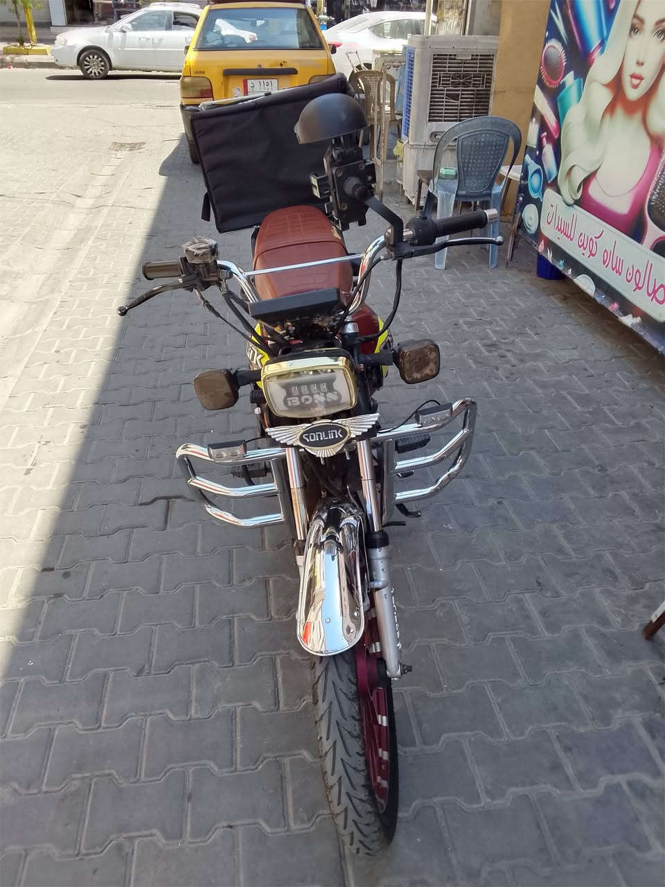 دراجه سونك 2024
درجه نضيفه كلشي مناقصه كبل تطلع بيه شغل  حته صندوك بيه 
مثل مشوفه كدامك نضيفه  نكره سلف خير من الله 
سعر 600الف عنوان الأعظمية  ***********
