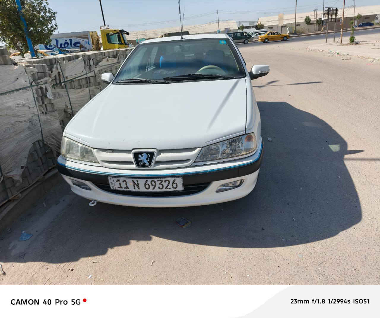 سلام عليكم  بيجو بارص للبيع موديل  20 مكان حله شارع 80 ستفسار عل رقم ***********
