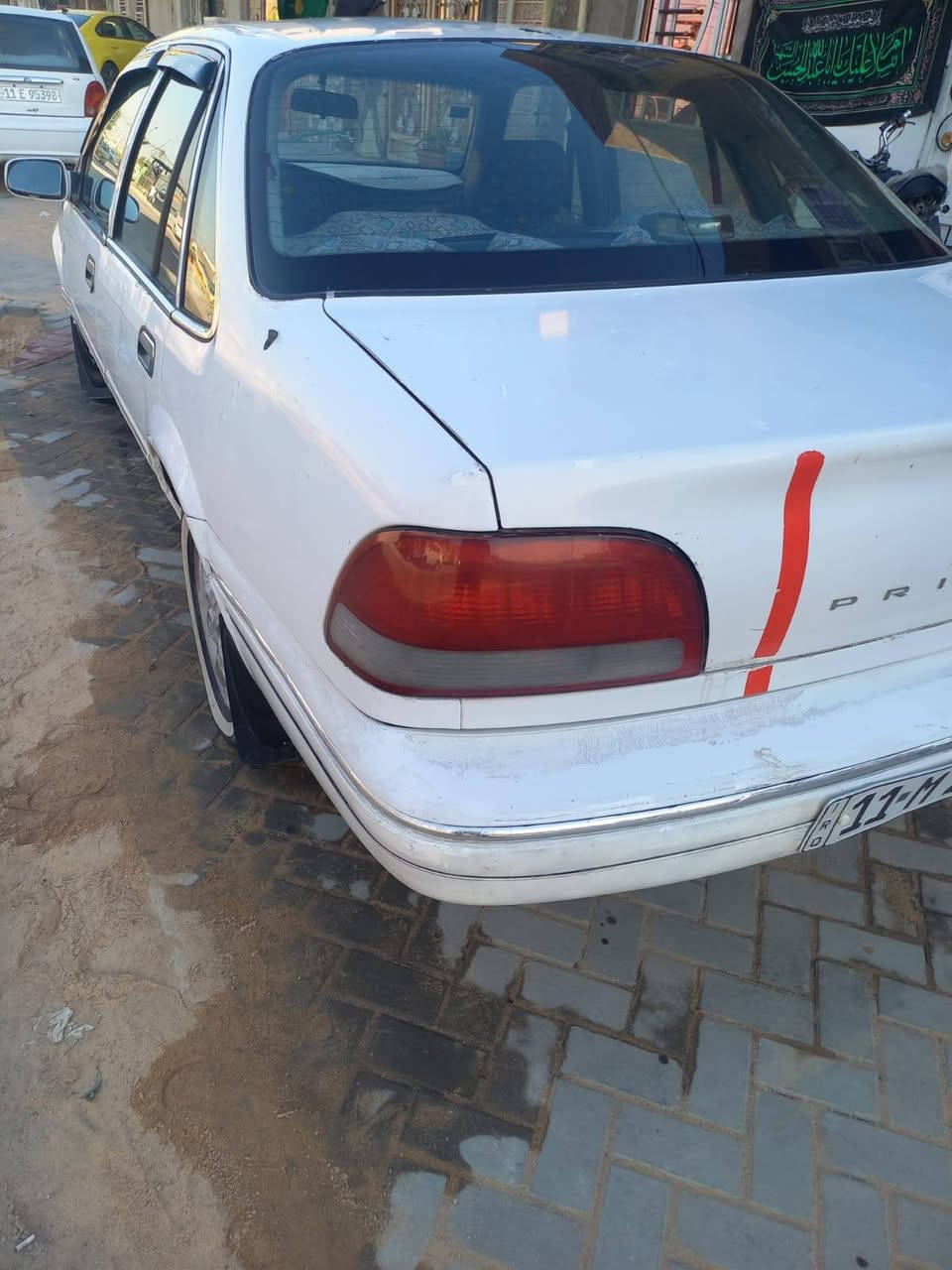 برنس فراشه 96 رقم بغداد انكليزي محرك كير صدر تايرات دواخل كهربائيات خير من الله السعر  25 ورقه للأتصال *********** مكان السياره بغداد
