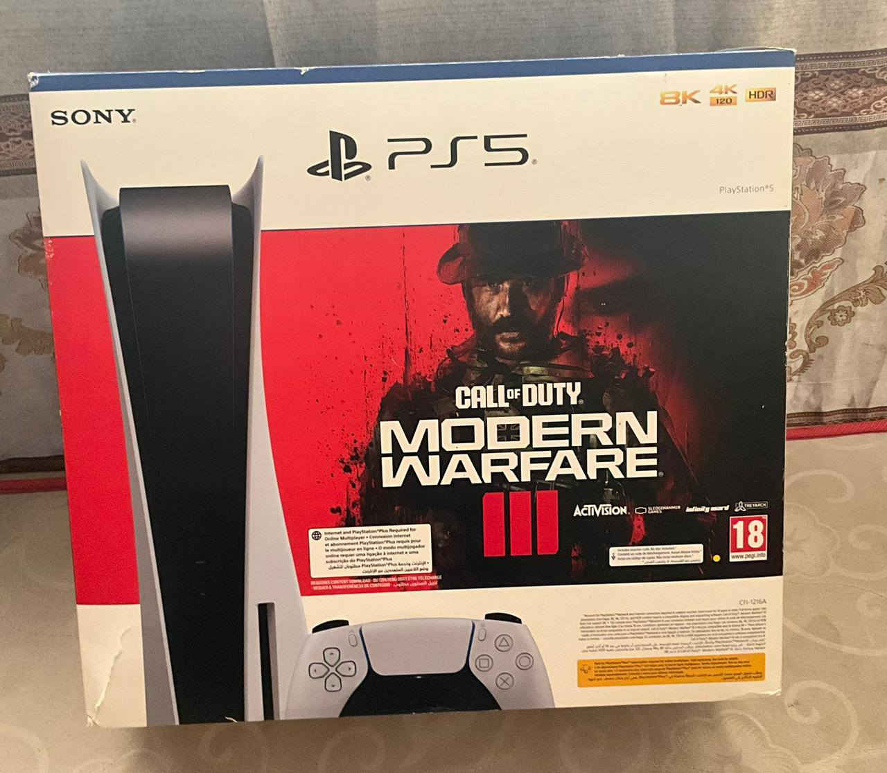 بلي ستيشن 5 فات (PS5 Fat) بحالة الوكالة للبيع في بغداد 🎮🔥
التفاصيل:

السلام عليكم، للبيع جهاز بلاي ستيشن 5 (نسخة الفات) ريجن امريكي بحالة ممتازة جداً ونظيف فوق الوصف (أخو الجديد واستخدام خفيف جداً).

🚫 حالة الجهاز: نظيف جداً، لا مفتوح ولا مصلح نهائياً ( شرط على الفحص ).

📦 الملحقات: الكارتون الأصلي وكافة الوايرات والملحقات الأساسية الاصليه.

🎮 التحكم: جويستيك (يد تحكم) أصلي ونظيف تماماً وبحالة ممتازة.

🎁 هدية العرض: كفر (غطاء) خارجي إضافي باللون الأسود الفخم جداً هدية مع الجهاز. مع لعبه كاب هيد هديه.

الجهاز اكفله من كلشي 

📍 الموقع: بغداد

💰 السعر: 750,000 دينار عراقي

📞 للتواصل والاستفسار: يرجى المراسلة على الخاص أو الاتصال على الرقم: ***********
