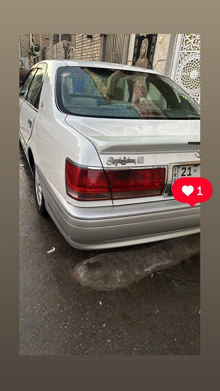 سلام عليكم
للبيع ملكه كراون موديل 2001 كرستال رقم سليمانيه  بسمي ✅
مداور ثاني يوم  سنويه لل29 محرك ديفور  جبير المرغوب 
كفاله عامه  سياره جاهزه ع اخر حبايه كير مكينه حداديه تخم تاير تبريد  سياره مال جناي     بغداد الشعب 
للاتصال***********   🇮🇶.   السياره فول 4 دكم
