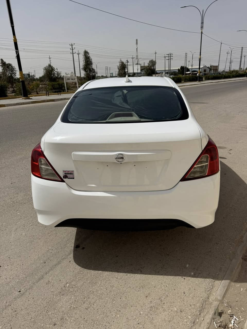 للبيع نيسان صني 2024 بدون رقم حره بسمي ماشية 38 ألف سيارة جاهزة كل شيء بيها تبديل بيند وصبغ ￼ العنوان الرميثه الرقم *********** السعر 93 وبيها مجال ￼￼
