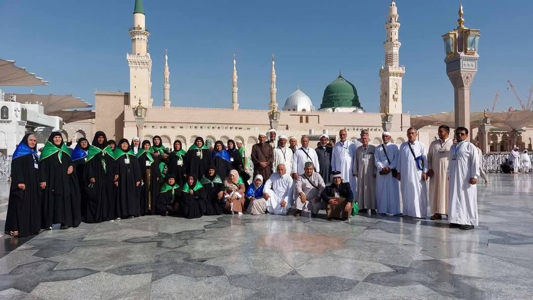 رحلة إلى العمره المقاعد الآخيره سارعوا بالحجز 🕋🕋✈️✈️✈️
🕋بسم الله الرحمن الرحيم 🕋
على بركة الله يعلن 
( المتعهد ابو مهند موسى شوكان ) عن انطلاق رحله شعبان  الى العمرة 🕋 جواً✈️ وبرا 🚍 بتاريخ 3 / 2
وبسعر مناسب جداً ...جداً     
- - - - - - - - - - - - - - -
الرحلة 10 ايام   جوا ✈️ وبرا 🚍 
🔷 تشمل الرحلة / الفيزة - النقل - السكن -
مع ثلاث وجبات طعام ....
بنظام بوفيه مفتوحه /مع احرامات وحقائب 
🔷 النقل الى المزارات في باصات حديثه
🔷 الذهاب الى كافة المزارات الدينية في المدينة المنورة ومكة المكرمة.  
علمنا انه الرحله جواً عبر مطار بغداد الدولي ✈️✈️ وبرا 🚌
🔴مع مرشد ديني  الشيخ قاسم السلطاني 
🔴 سارعو بتسليم الجوازات الى استوديو مهند و المصور محمود الزبيدي 
- - - - - - - - - - - - -
*********** 📞***********📞 ***********
