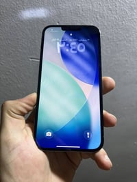 ايفون 13 برو ماكس اذكره 128 بطاريه 81 كله بلادي بس ضهر امبدل أصلي جهاز...