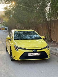 تيوتا كورلا موديل 2023 فول الفول واحد على واحد محرك 1800 هايبرد  رقم ب...