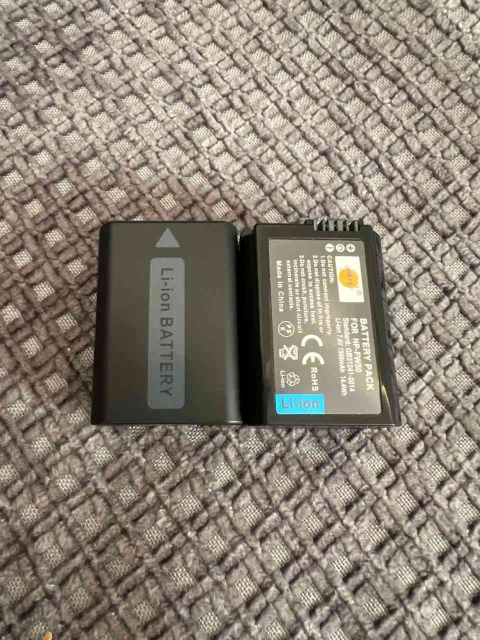 2پاتری سۆنی بەردەستە
Batterie Sony FW-50 compatibleavec  A6000 A6300 A5000 A5100 A3000, A7 II A7S II A7R II, NEX-3 NEX-5 NEX-5N NEX-6, zv-E10 …


**إذا كنت صاحب هذا الإعلان وتريد حذفه لأي سبب، رجاءا أرسل رسالة إلى الدعم الفني**