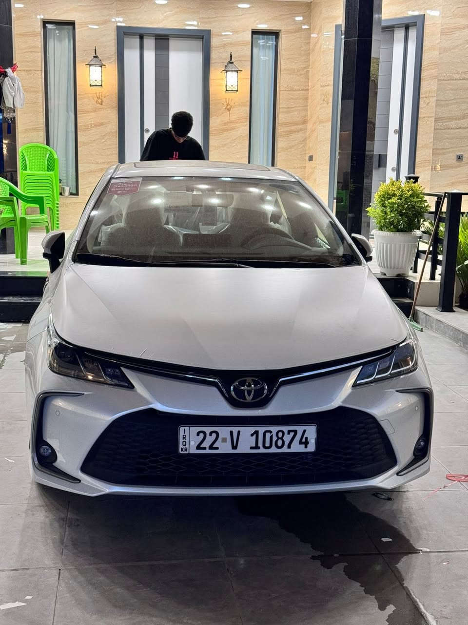 سلام عليكم كورلا 2024 ساز ياباني اصلي تحت الضمان سياره كفاله عامه  بيه بس بل هلال  الخلفلي  وشخط ثنين خفيفات بس والباقي كفال عامه ماشيه 11 الف  بسمي تحويل مباشر   او وكاله السياره يعتبار زيرو فول موصفات  *********** مكانك بغداد  انتصل ودلل
