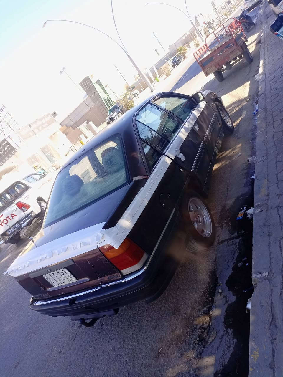 السلام عليكم اوبل لبيع موديل 90 محرك 2000 كير عادي 
محرك وكير خير من الله بيه خويس بل صندوك تخم تاير
لبيع أو مراوس مكاني الانبار الرمادي رقمي ***********
