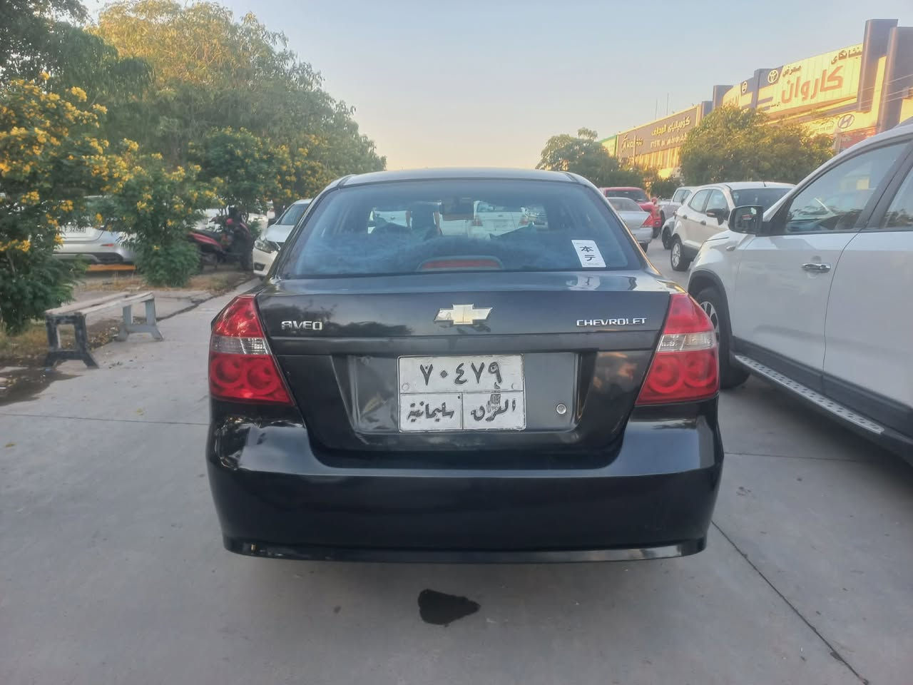 افيو موديل ٢٠٠٩ كير عادي محرك جبير صدر تايرات كوله جديد سياره مابي اي نقص تبريد ثلج  اربع قطع صبغ سبب جراد سونر موجود  رقم سليمانيه السعر ٤٩ وبي مجال العنوان كلار ***********
