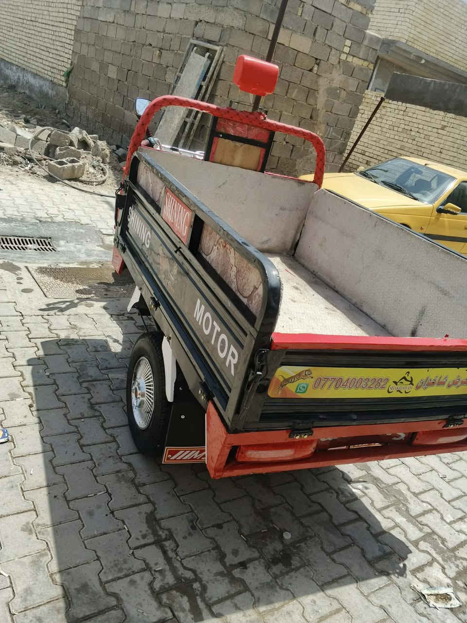 ستوته صقر للبيع موديل ٢٠٢٣ ستوته كفاله عامه ركبه و شاصي كفاله مكينه ٢٠٠ جديده اكسن جديد تخم تاير جوبلس جديد كبل للشارع اوراق كامله سعرهه مليون و ٦٠٠ و بيهه مجال حك الجيه مكاني بغداد مدينه الصدر هـ ***********

