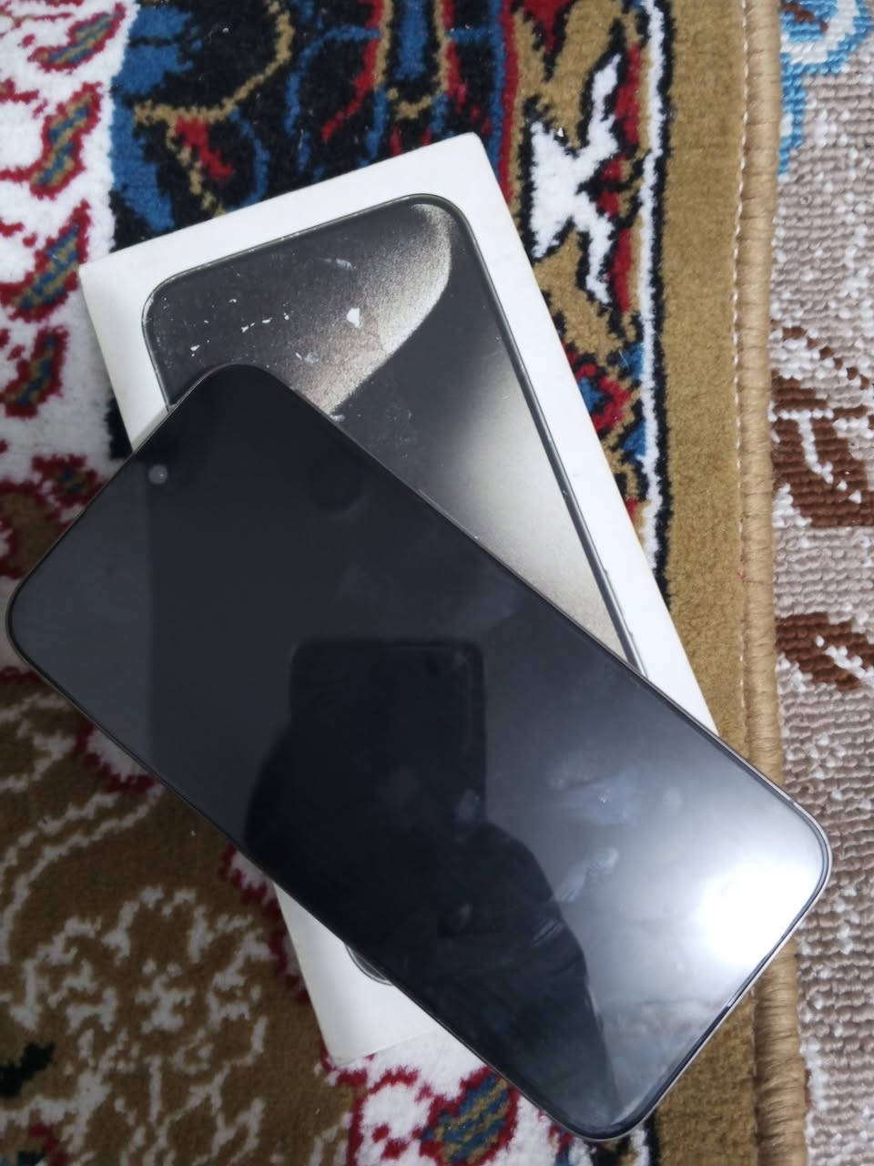 ايفون 15 بروماكس بطاريه87
256
نضيف كلش 

السعر مليون و50 الف بي مجال قليل 

***********
