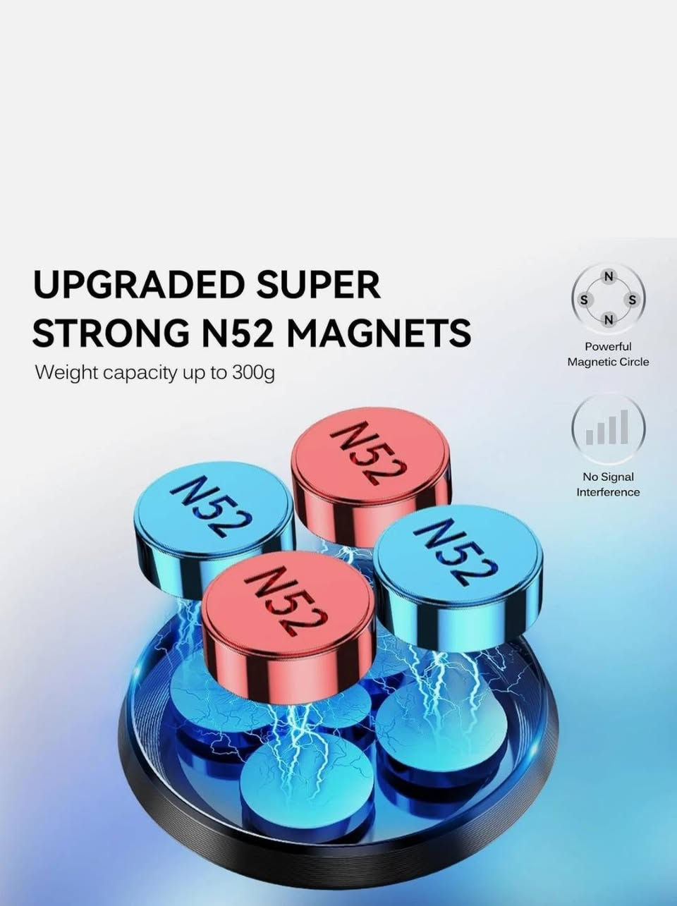 حامل الهاتف المغناطيسي للسيارة من ماركة iVoler، وهو مصمم لتثبيت الهواتف الذكية على لوحة القيادة
دوران 360 درجة: يتميز برأس كروي مرن يسمح بتدوير الهاتف وتعديل زاوية الرؤية حسب الرغبة (أفقي أو رأسي) لضمان قيادة آمنة أثناء 
مغناطيس قوي: يحتوي على مغناطيسات "نيوديميوم" قوية (غالباً 4 مغناطيسات N52) لضمان ثبات الهاتف حتى على الطرق الوعرة، مع الحفاظ على إشارة الهاتف دون تأثر.


**إذا كنت صاحب هذا الإعلان وتريد حذفه لأي سبب، رجاءا أرسل رسالة إلى الدعم الفني**