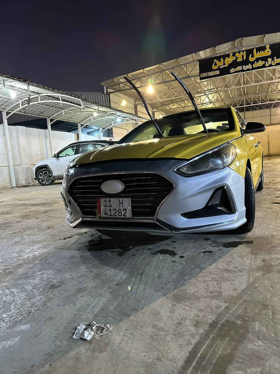 سلام عليكم سوانتا موديل 2019 وارد امريكي حادث خفيف قبق جنطه بدون تبديل ليبل واحد ماشيه 125 السعر 133 وبيه مجال لاستفسار ***********
