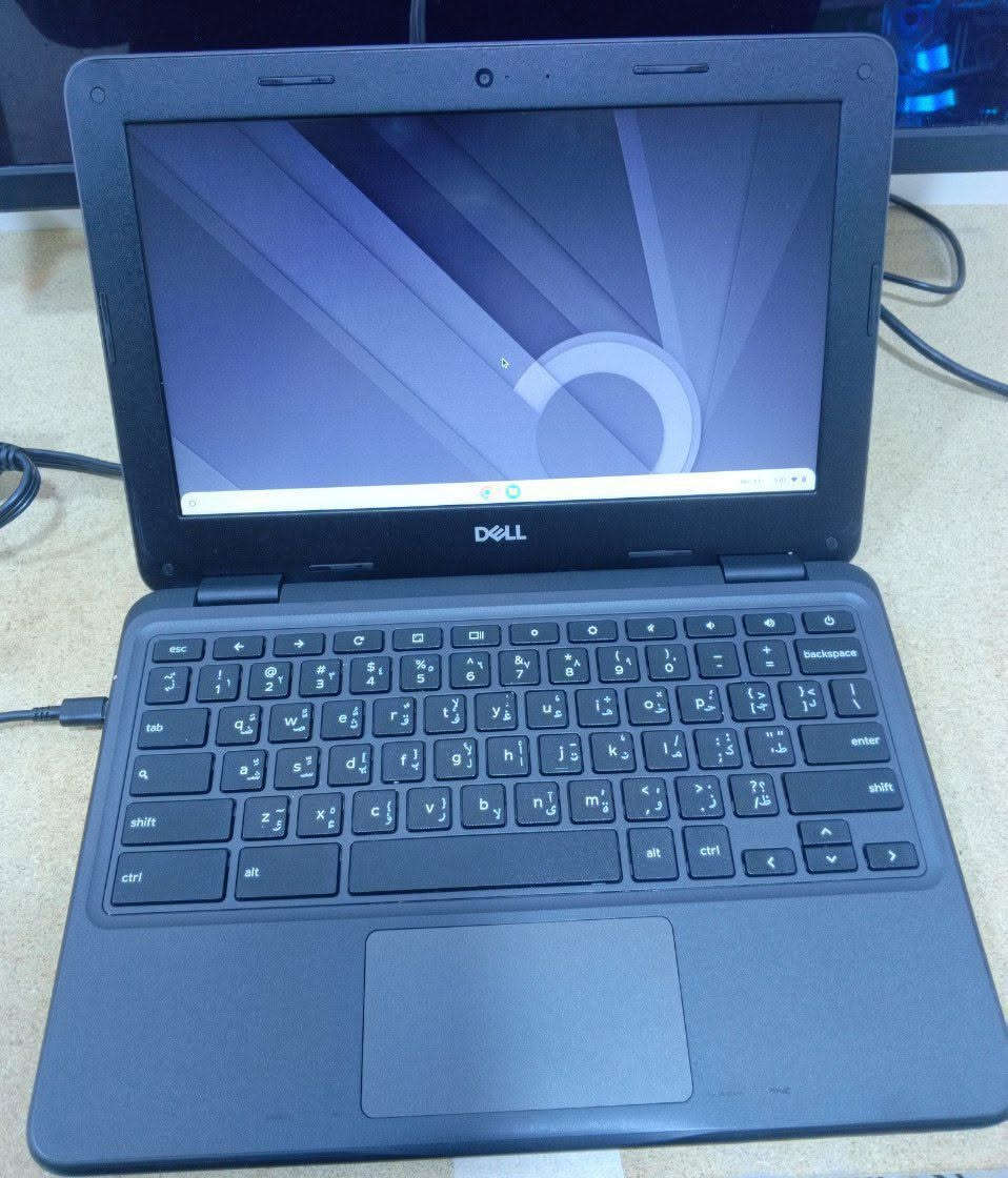 💻 Dell Chromebook 3100
شاشة 11.6 إنج HD
معالج Intel Celeron موفّر للطاقة
رام 4GB
تخزين eMMC سريع
بطارية تدوم ساعات طويلة تحشن تايب سي ع اي شاحن متوفر بالبيت
تصميم متين وخفيف الحمل
مناسب للدراسة، التصفح، والتعليم الأونلاين
السعر 60 الف
توصيل لكل العراق 5 الاف
📌 خيار اقتصادي ممتاز للاستخدام اليومي


**إذا كنت صاحب هذا الإعلان وتريد حذفه لأي سبب، رجاءا أرسل رسالة إلى الدعم الفني**