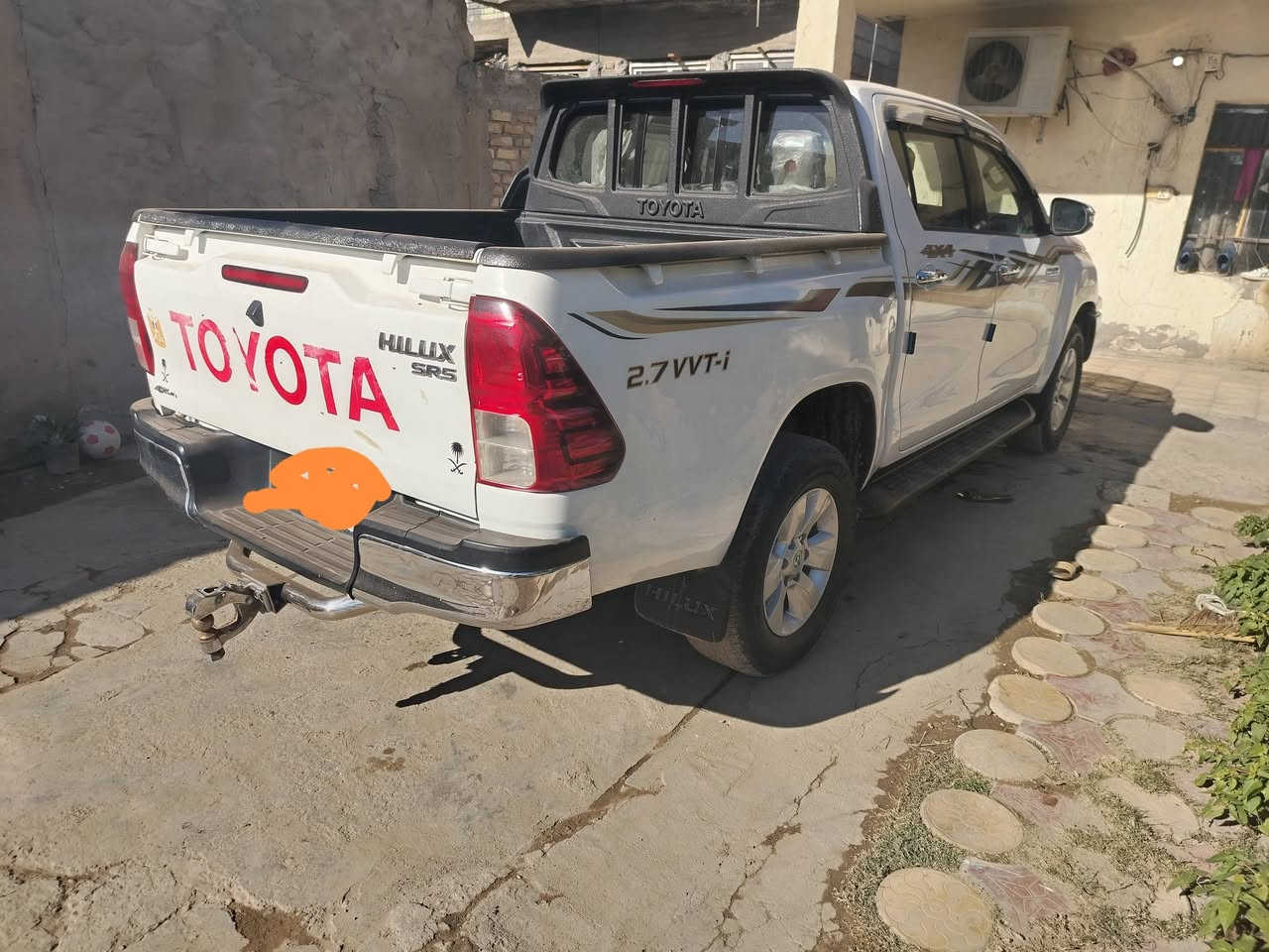 تويوتا هايلوكس دبل قماره ٢٠١٧
رقم المثنى مكفوله من الصبغ بيها شويه ع زلبارد
َمحرك كير َمكفول تحويل مباشر اتصال ***********
