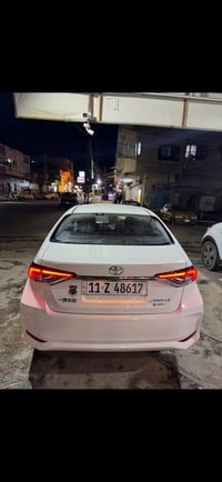 الأعظاء المحترمين  كورلا هايبرد شكل الخليجي موديل 25  مرقم بغداد وجاهز...