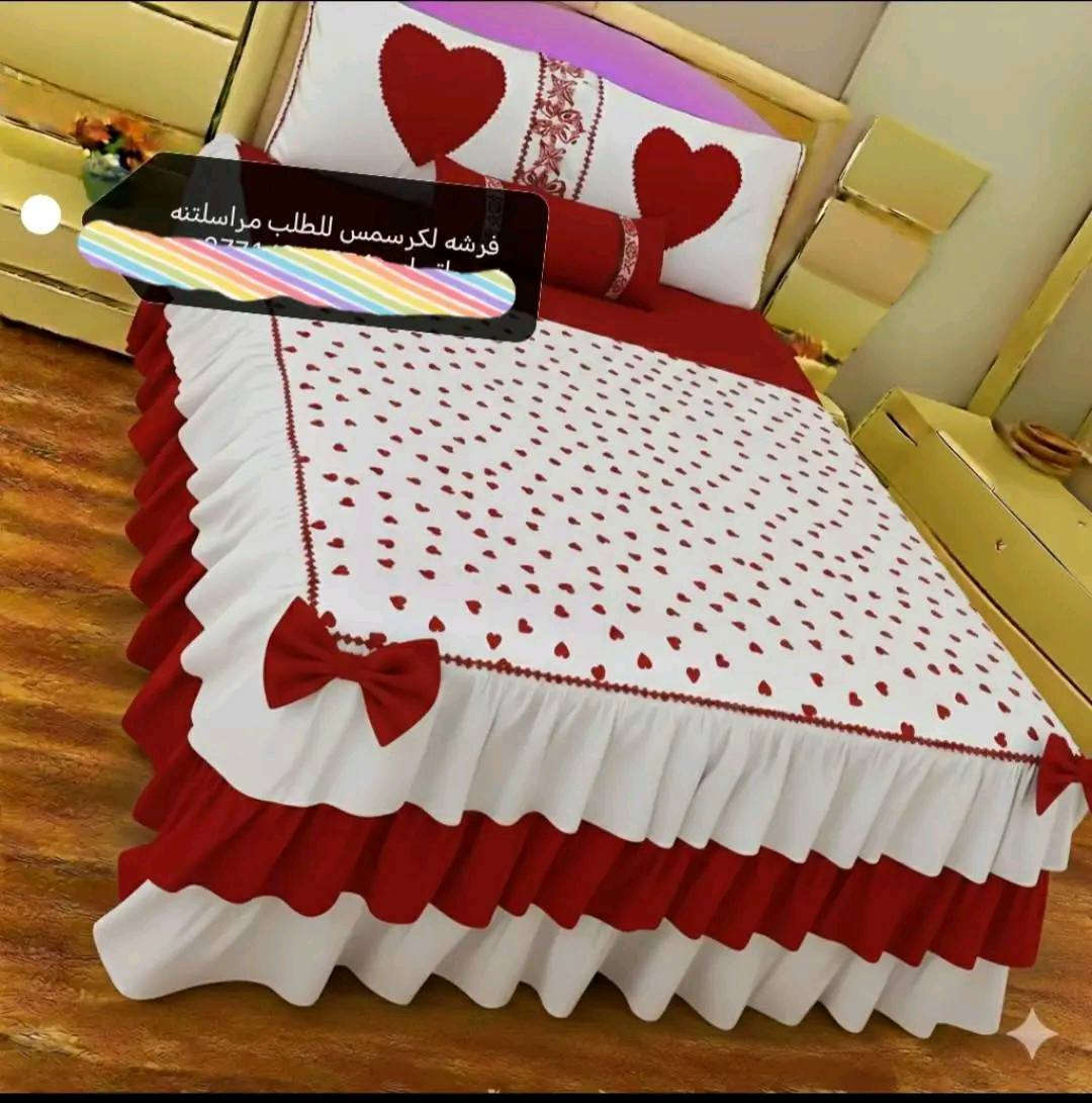 فرشات شتائيه يمنه غير الوان كله متوفره خياطه حسب طلب متوفر توصيل كافه المحافظات. الحجز على الخاص هذه رقم واتساب ***********
