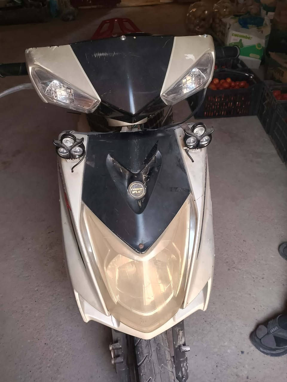 دراجة سكنس البيع دراجه خيرمن لله مكينه مكفوله كهربائه كله شغله مكاني واسط لاستفسار لاتصال على الرقم ***********
