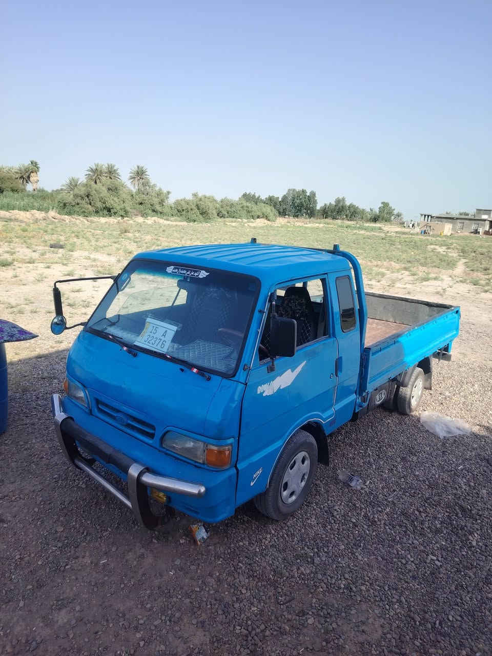 السلام عليكم للبيع كيا بنكو موديل1996 كير ومحرك واكسل مكفولات دوشمه جديده تخم تاير جديد صبغ بس البدي جماليه فقط رقم انبار انكليزي باقي بس استلام الوحات مصفره مرور السعر 55 وبيها مجال بصيط مكاني بغداد التاجي للستفسار ***********
