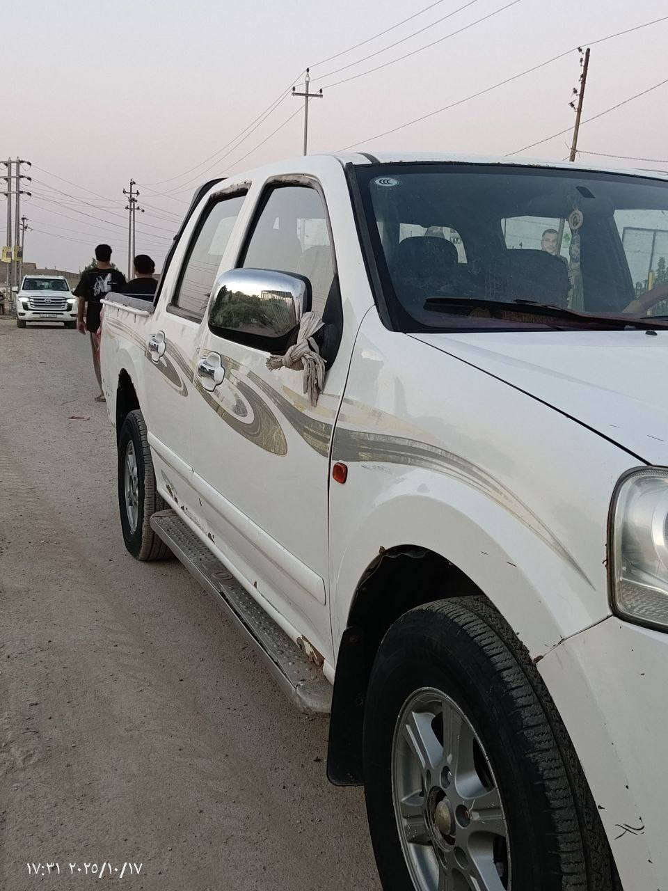 سلام عليكم
گريت ويل للبيع موديل 2013 مكانهاا الديوانية رقمهاا بابل  بسمي تحويل ثاني يوم كفاله گير ومكينة ومن الضربه ومن الصبغ والشراي بيه خير ويدلل للاستفسار الاتصال
***********
***********
