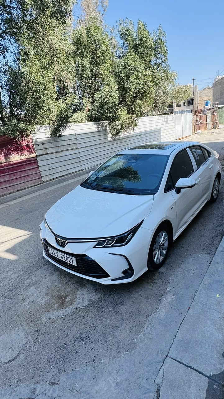 سلام عليكم
كورلا 2025 هايبرد 

ماشيه 22 

رقم بغداد تحويل ثاني يوم 

فول فتحه رادار تحديد مسار 

مكفوله من التبديل ول صبغ 

بيها فقط شبر بارد ب خشم البنيد 

عارضها ب 149 و بيها مجال بصيط 

***********
